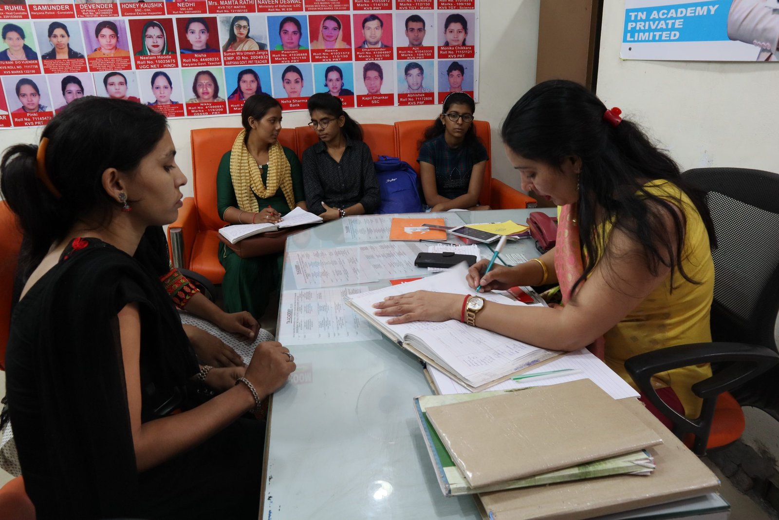 Classroom teaching session at TN Academy