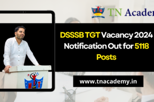 dsssb tgt Recruitment