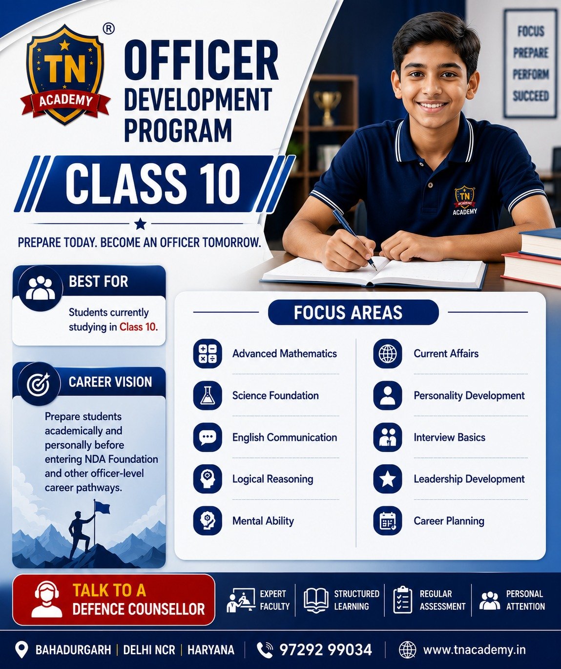 Class 10 Officer Development Program