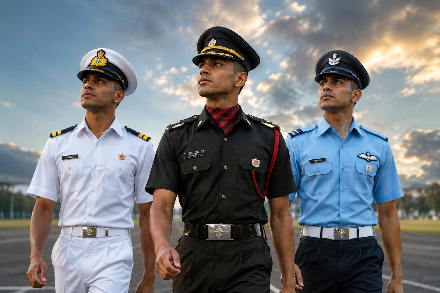 Aspirational leadership and officer career visual