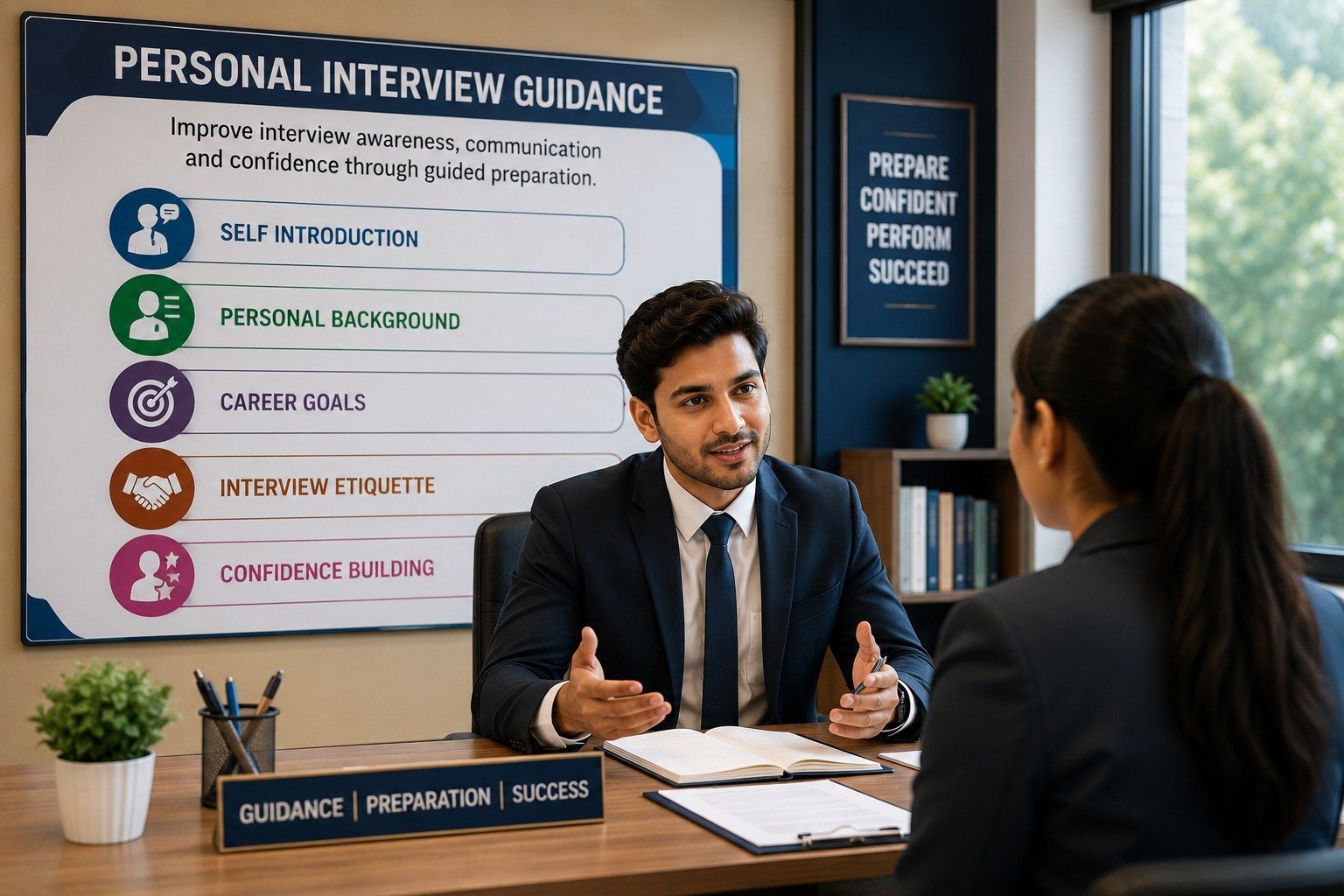 Personal interview preparation and guidance