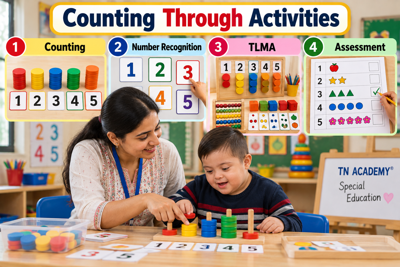 KVS Special Educator Counting Demo