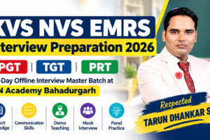 KVS Interview Preparation