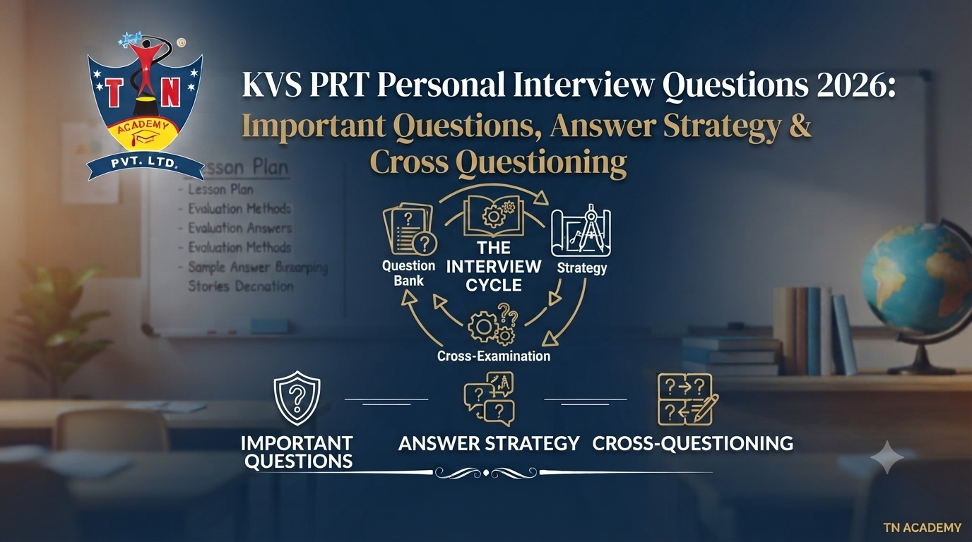 KVS PRT Personal Interview Questions 2026 Preparation