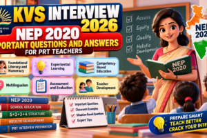 NEP 2020 interview questions