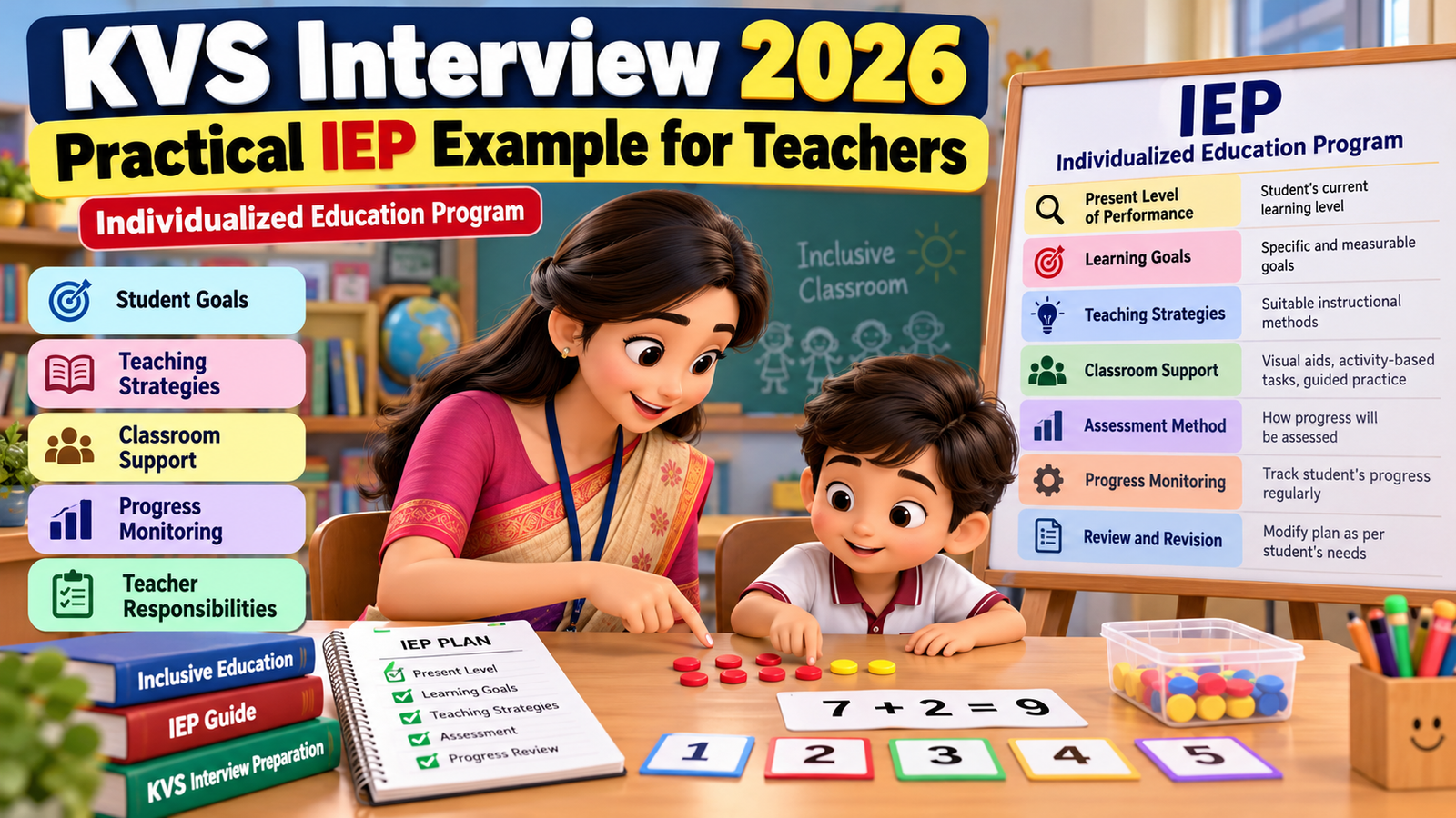 IEP example for teachers