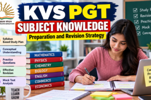 KVS PGT Subject Knowledge Strategy KVS PGT subject knowledge