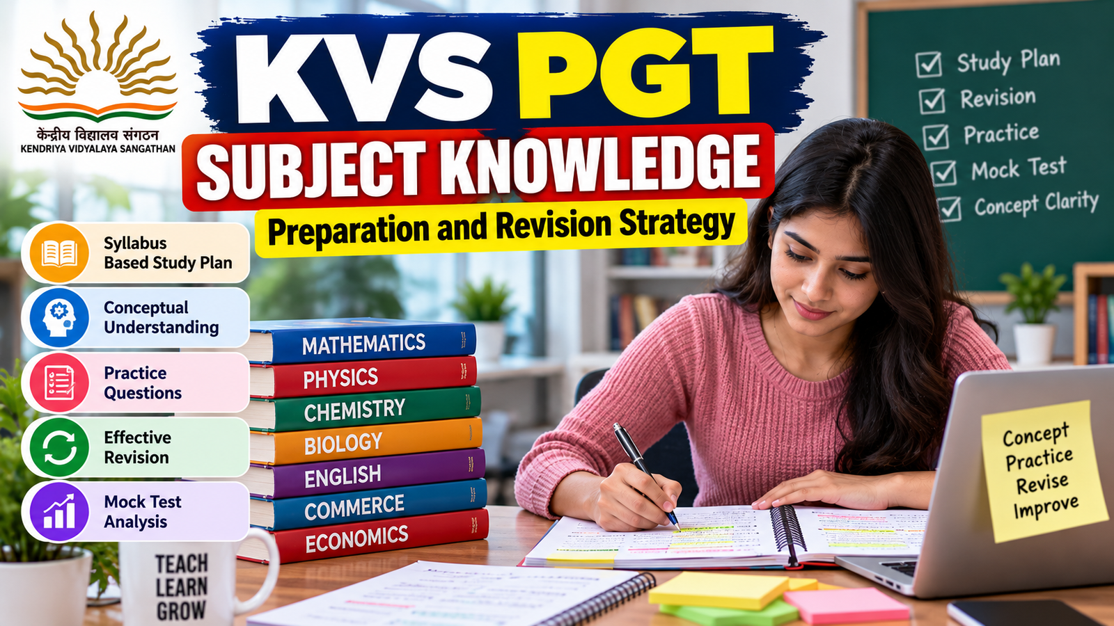 KVS PGT subject knowledge