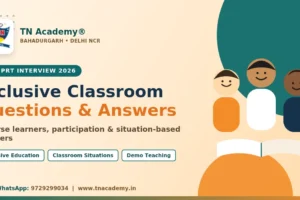 KVS-PRT-Inclusive-Classroom-Questions-Feature-Image KVS PRT Interview 2026: Inclusive Classroom Important Interview Questions and Answers