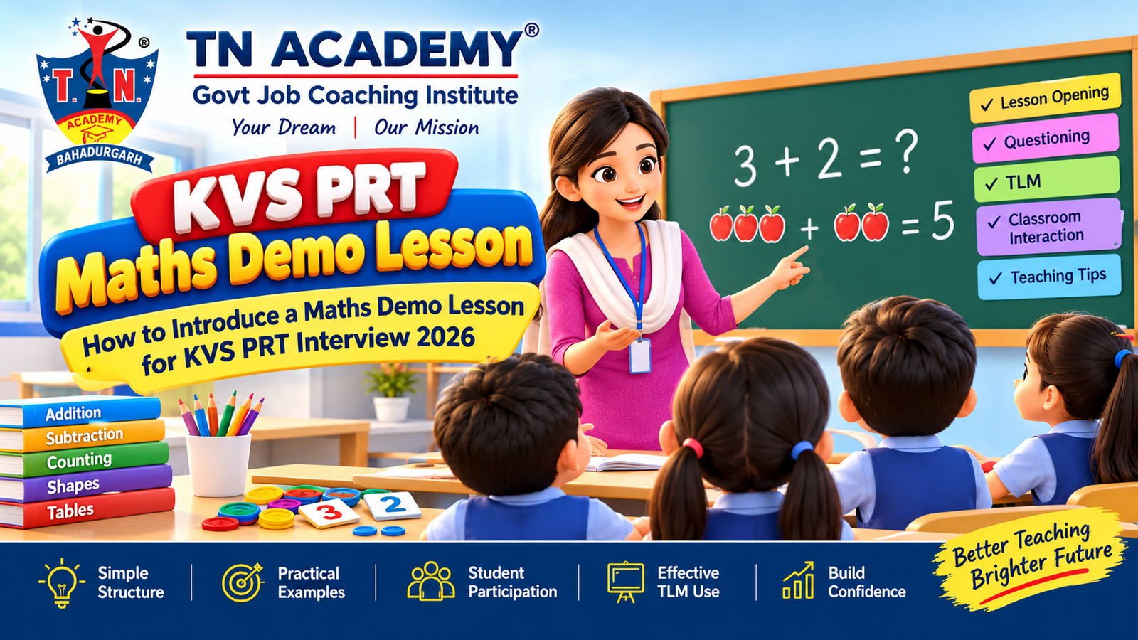 KVS PRT Maths Demo Introduction