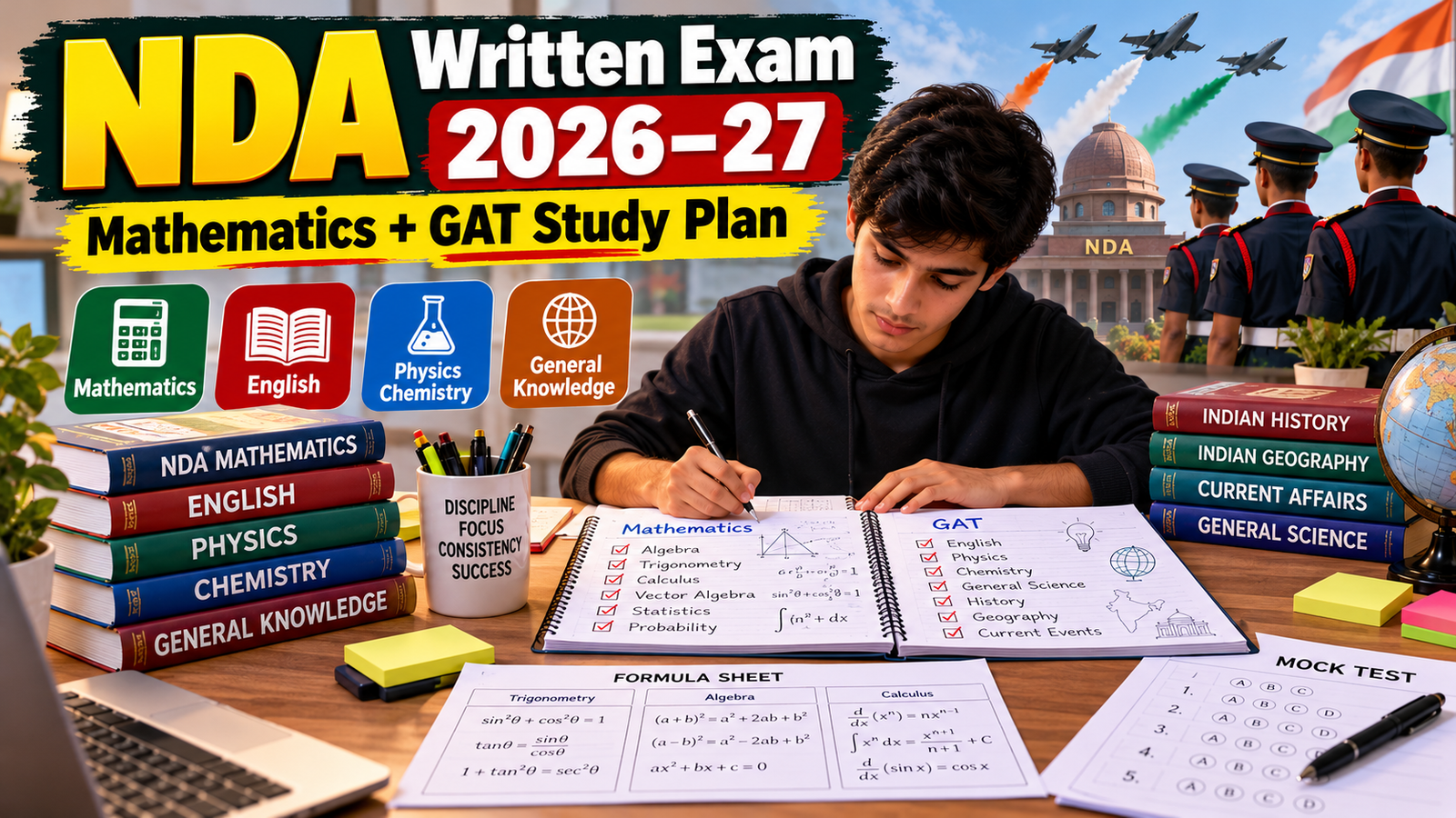 NDA Written Exam Preparation 2026–27