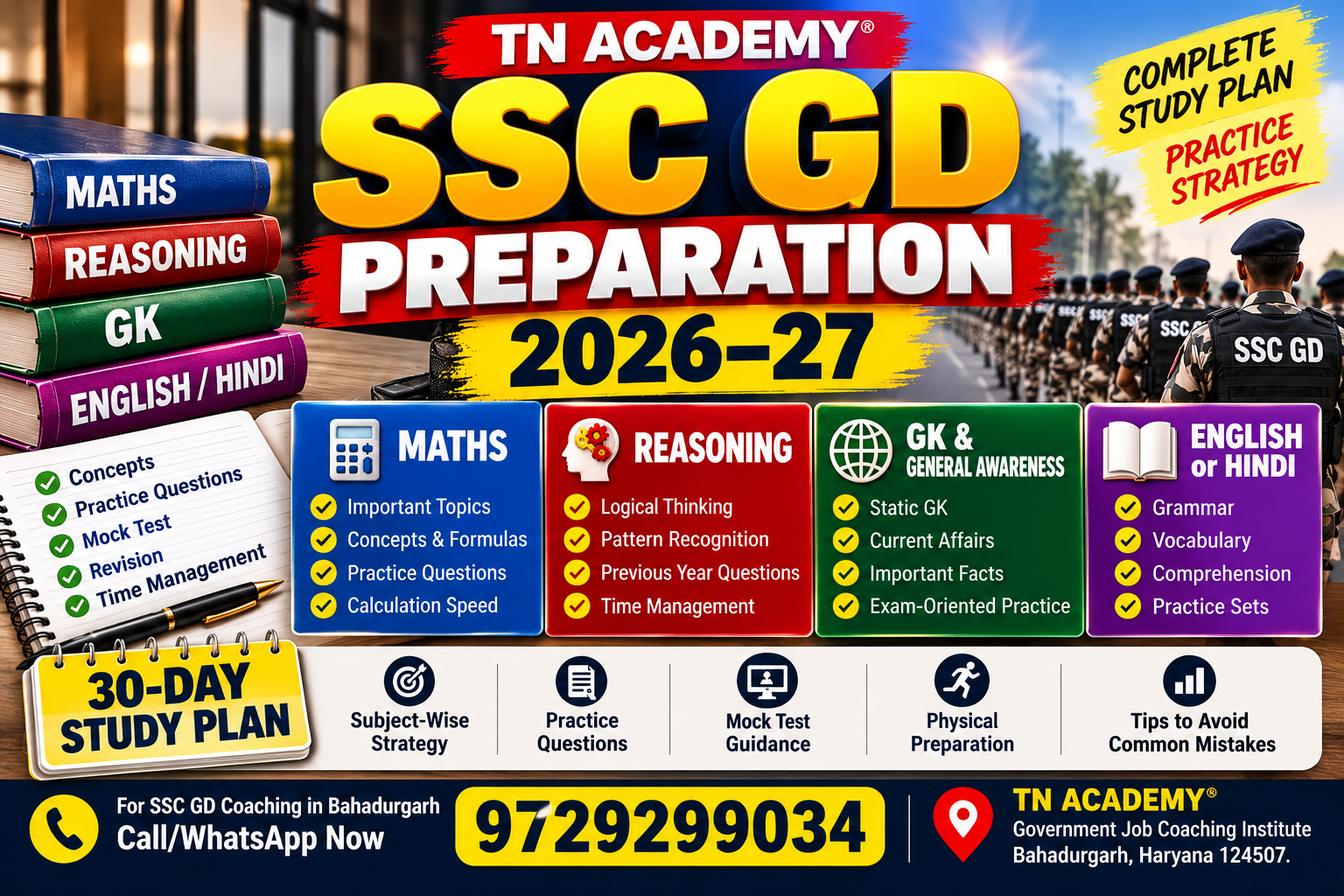 SSC GD preparation