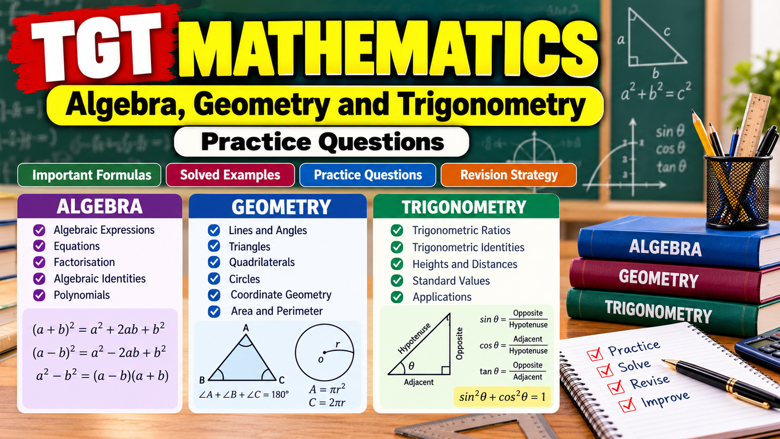 TGT Mathematics Preparation