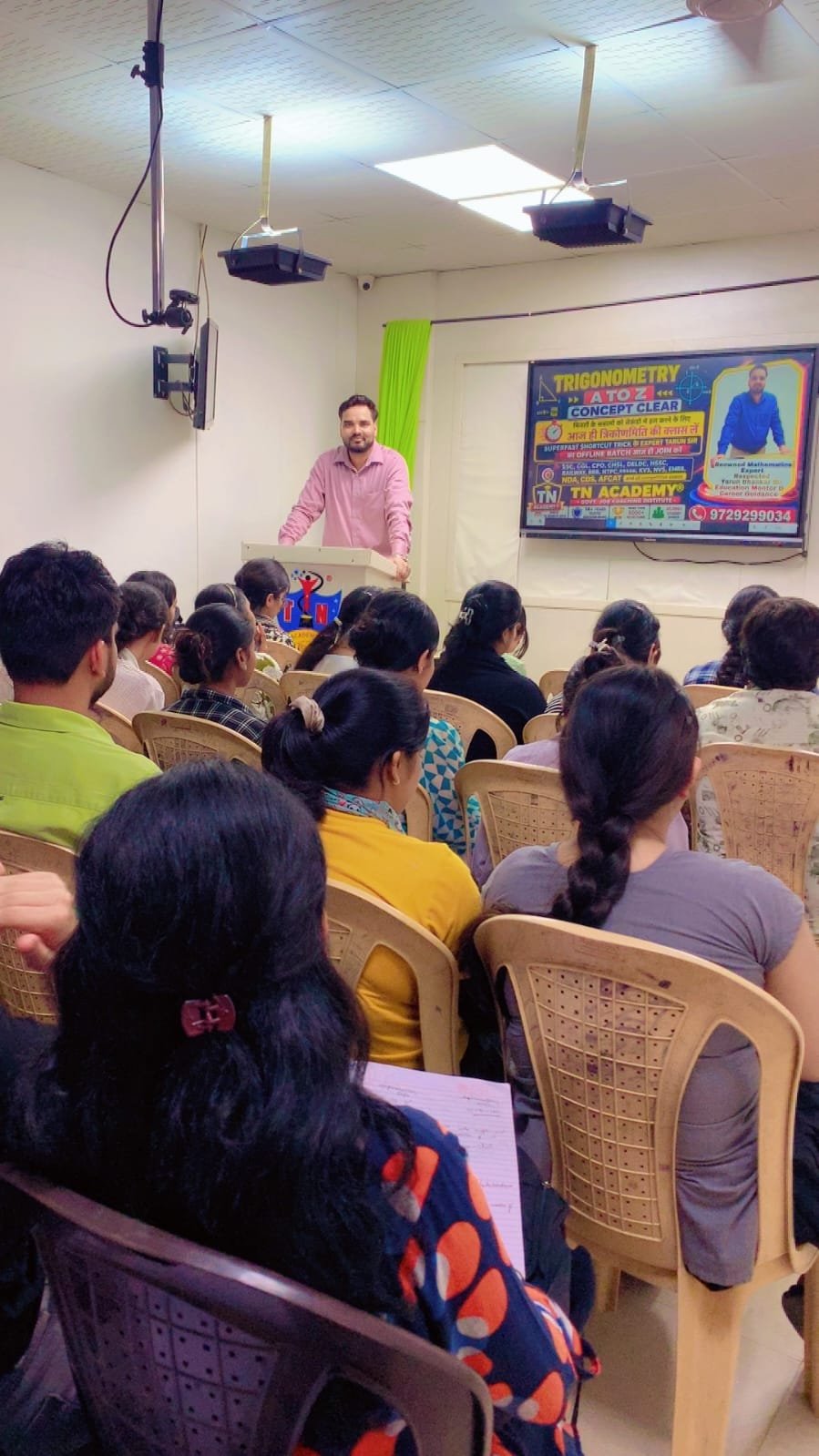 TN Academy classroom teaching and exam preparation
