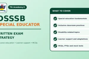 dsssb-special-educator-written-exam-preparation DSSSB Special Educator Written Exam Preparation: Complete Strategy