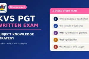 KVS PGT Written Exam Preparation 2026–27: Subject Knowledge Strategy