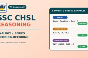 ssc-chsl-reasoning-analogy-series-coding-decoding SSC CHSL Reasoning: Analogy, Series and Coding-Decoding Practice